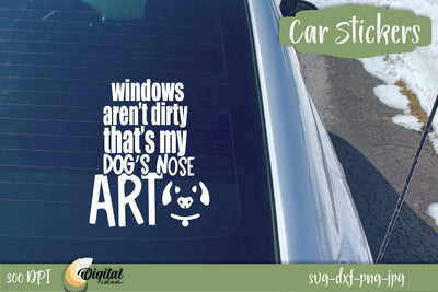 Funny Car Stickers | Amusing car window design | Original warning car quotes SVG Evgenyia Guschina 