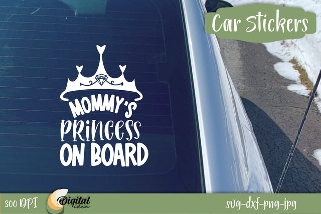 Funny Car Stickers | Amusing car window design | Original warning car quotes SVG Evgenyia Guschina 