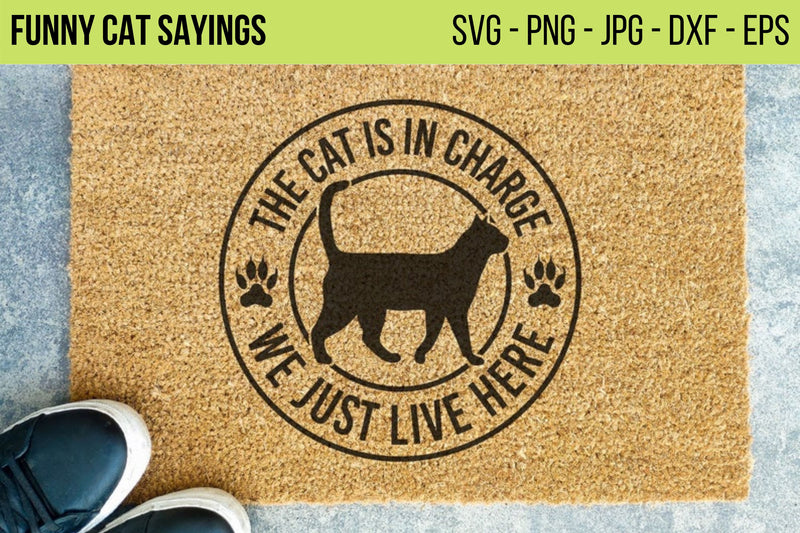 Funny Cat Sayings SVG,Cut File Cricut,Cat Lover svg,Cats SVG, Animal