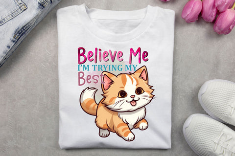 Funny Cat Sublimation Bundle Sublimation Regulrcrative 