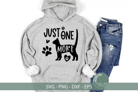 Funny Cat SVG-Just One More SVG-Cat SVG SVG Linden Valley Designs 