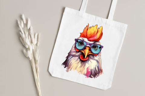 Funny Chicken Sublimation Clipart Sublimation Regulrcrative 