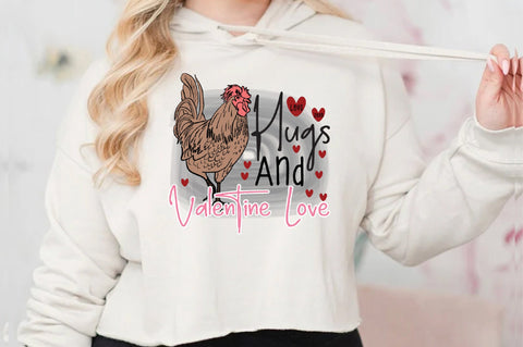 Funny Chicken Valentines Sublimation Sublimation Jagonath Roy 