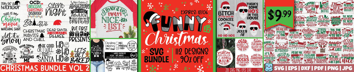 Funny Christmas Design Bundle