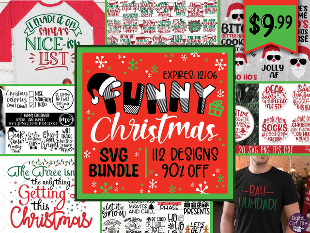 Funny Christmas Design Bundle Bundle So Fontsy Design Shop 