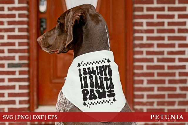 Funny Christmas Dog SVG | Dog Bandana Quote SVG SVG Petunia Digital Design 