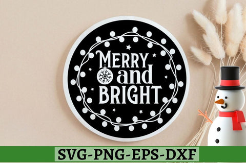 Funny Christmas Ornament SVG Bundle SVG DESIGNISTIC 
