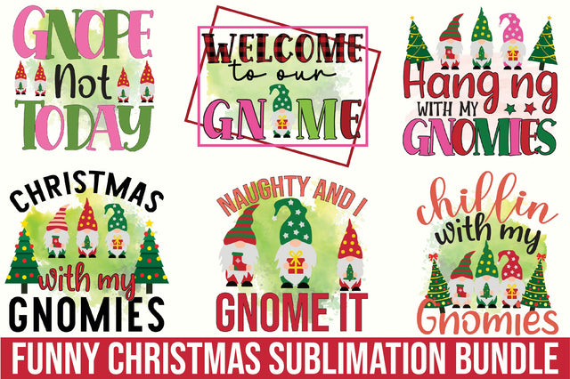 Funny Christmas sublimation bundle Sublimation SVGista 