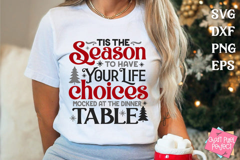 Funny Christmas Svg Bundle, Christmas Tshirt Svg, Winter Svg Quotes, Holiday Humor Svg SVG Craft Pixel Perfect 