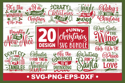 Funny Christmas SVG Bundle SVG Ariyan 