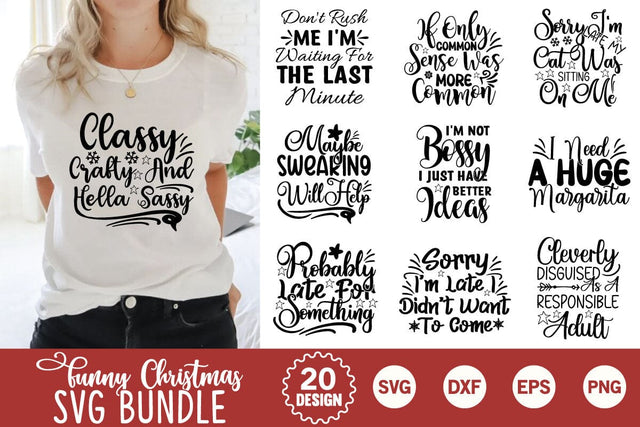 Funny Christmas SVG Bundle SVG md faruk hossain 