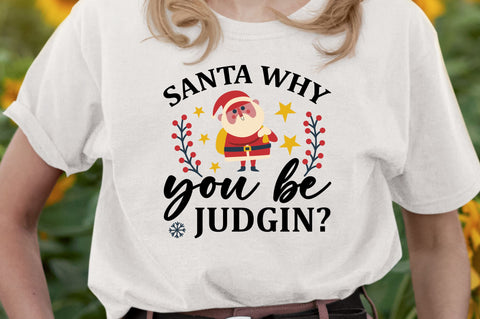 Funny Christmas SVG Bundle SVG Regulrcrative 