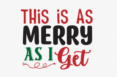 Funny Christmas SVG Design Template SVG CraftingStudio 