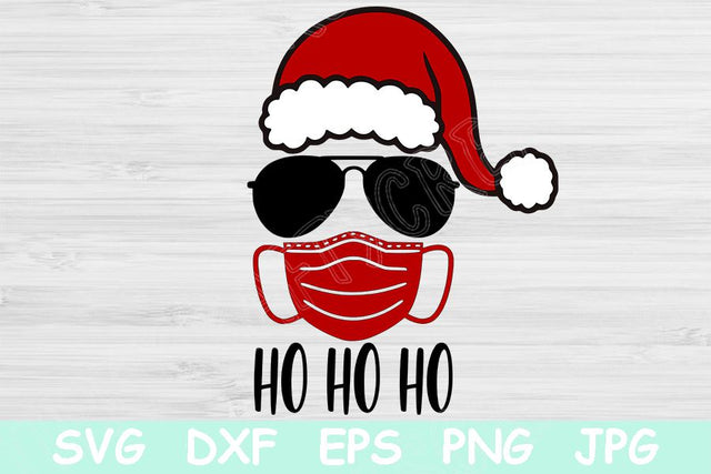 Funny Christmas Svg Files for Cricut, Santa Svg, Mask Svg Christmas Cut Files, Christmas Mug Svg, Merry Christmas Svg, Christmas Hat Svg Dxf SVG TiffsCraftyCreations 