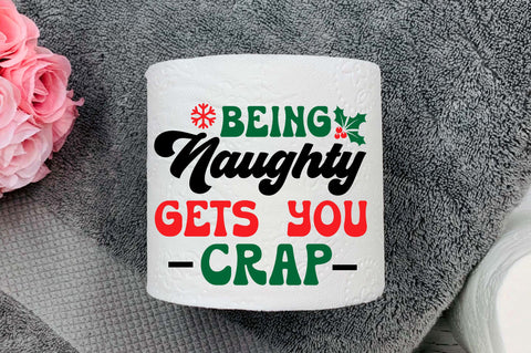 Funny Christmas Toilet Paper SVG Bundle SVG Regulrcrative 