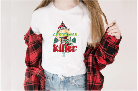 Funny Christmas Tree Killer Sublimation Sublimation Jagonath Roy 