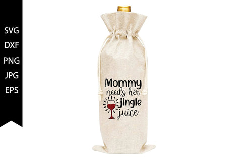 Funny Christmas Wine SVG Bundle SVG md faruk hossain 