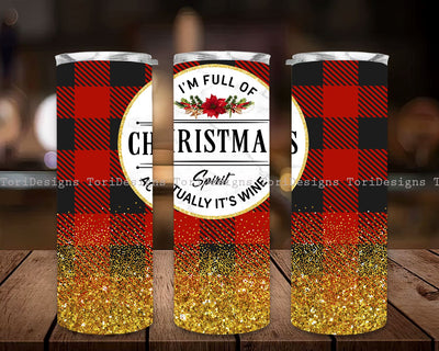 Funny Christmas Wine Tumbler, festive lifestyle, Christmas gift, holiday gift, festive gift Sublimation ToriDesigns 