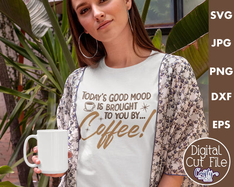 Funny Coffee Bundle | Coffee Svg Files SVG Crafty Mama Studios 