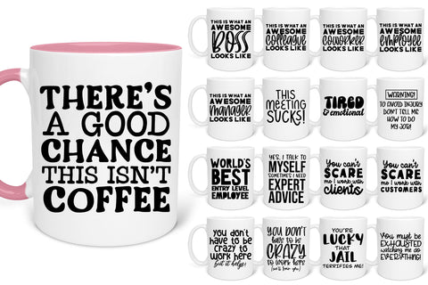 Funny coffee mugs svg | Funny office mug svg SVG Alana Creates 