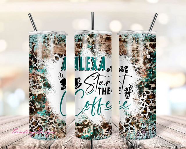 Funny Coffee Quote Tumbler Wrap Tumbler Design Pink Floral Sublimation Designs Downloads - Skinny 20oz - PNG 2022 Sublimation TrendingDesign 