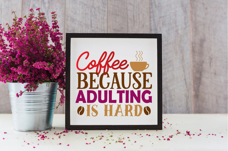 Funny Coffee SVG Bundle, 40 Designs - So Fontsy