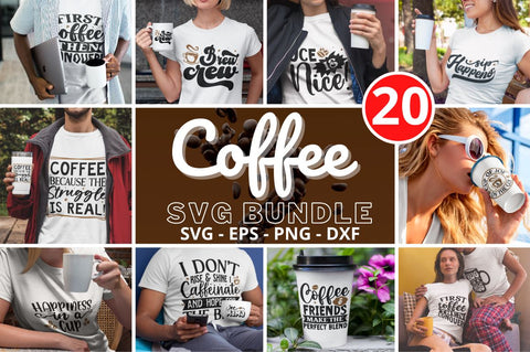 Funny Coffee Svg Bundle SVG Regulrcrative 