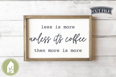 Funny Coffee SVG | Kitchen SVG | Wood Sign SVG SVG LilleJuniper 
