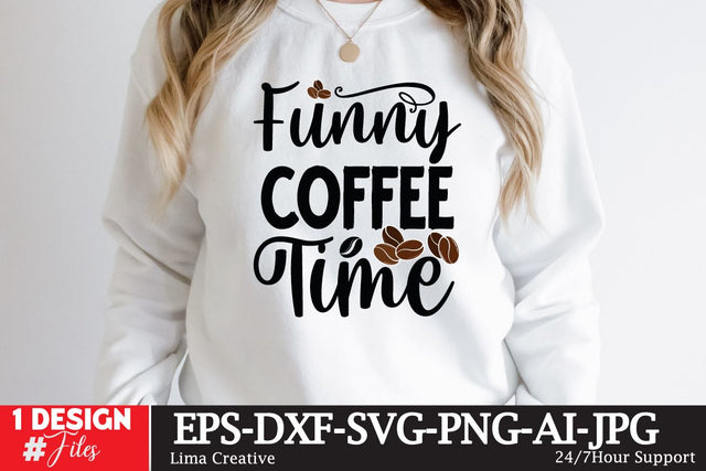 Funny Coffee Time SVG Cute File SVG Insomnia Std 