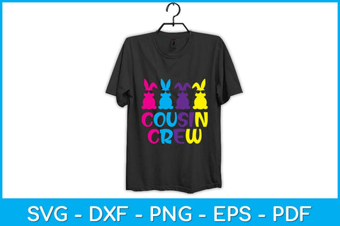 Funny Cousin Crew Easter Svg Design SVG artprintfile 