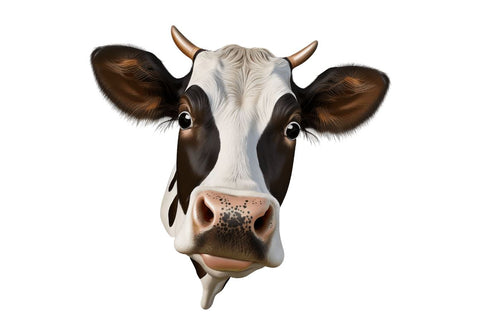 Funny Cow Face Sublimation Clipart Sublimation Regulrcrative 