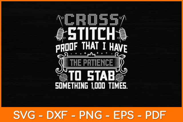 Funny Cross Stitch Needlepoint Needle Arts Sewing Svg Design SVG artprintfile 