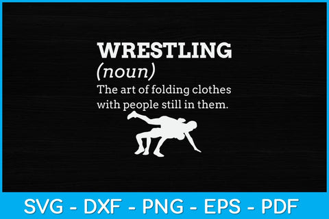 Funny Definition Wrestling Svg Cutting File SVG artprintfile 