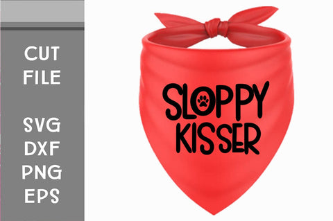 Funny Dog Bandana SVG Bundle, Pet Shirt Svg, Cute Dog Phrases, Will Sit for Treats, Sloppy Kisser, Pet Me Png, Vinyl Decal File for Cricut SVG Svgcraft 