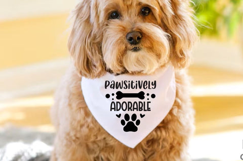 Funny Dog Bandana Svg Bundle, Pet Shirt Svg SVG DESIGNISTIC 