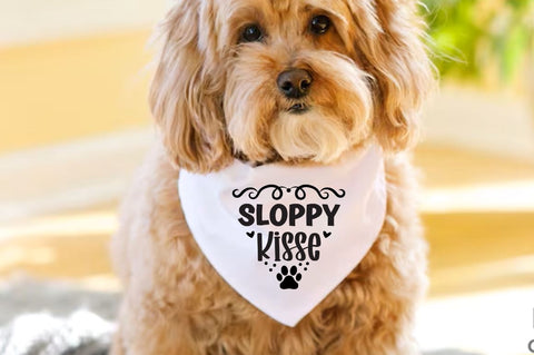 Funny Dog Bandana Svg Bundle, Pet Shirt Svg SVG DESIGNISTIC 