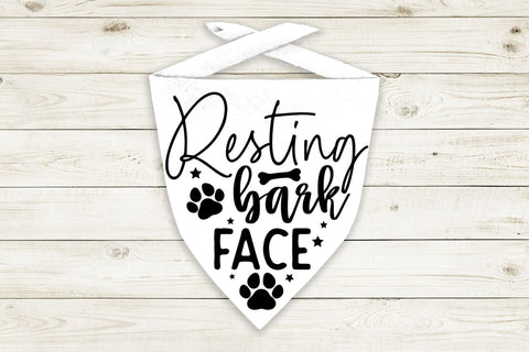 Funny Dog Bandana Svg Bundle SVG DESIGNS DARK 