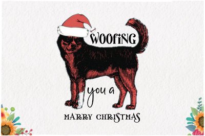 Funny Dog Christmas Sublimation Sublimation Jagonath Roy 