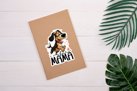 funny dog Printable Stickers Bundle Sublimation Regulrcrative 