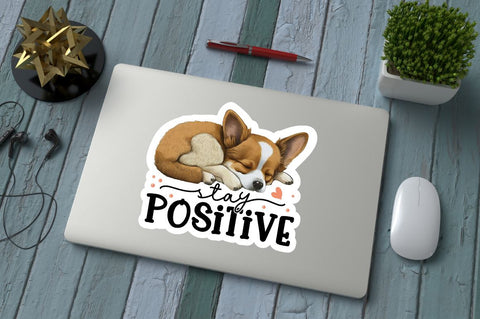 funny dog Printable Stickers Bundle Sublimation Regulrcrative 