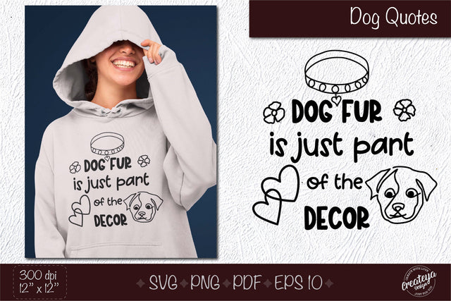 Funny dog quotes svg, dog quote svg, t shirt design, Dog outline SVG, Hand drawn. Funny quote. SVG Createya Design 