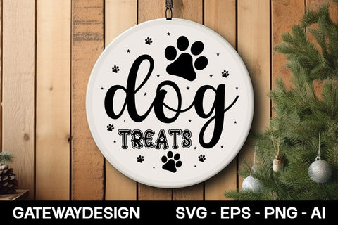 Funny Dog Round Sign Svg Bundle SVG designmaster24 