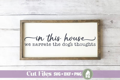 Funny Dog Sign SVG SVG LilleJuniper 