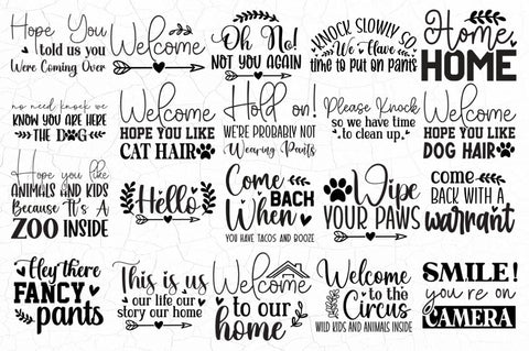 Funny Doormat SVG bundle SVG DESIGNISTIC 