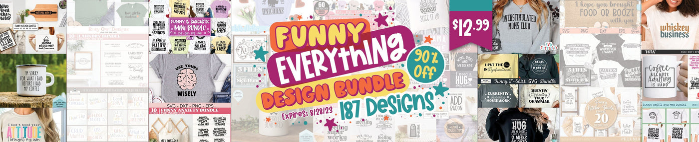 Funny Everything Design Bundle
