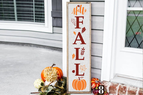 Funny Fall Porch Bundle, Thanksgiving Porch Sign SVG, Digital Download, Halloween porch sing, Pumpkin SVG, Fall Cricut, hello pumpkin porce, welcome porce sing svg SVG Isabella Machell 