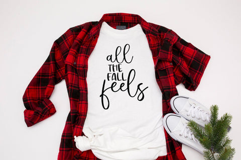 Funny Fall Quote SVG - All the Fall Feels SVG SVG Simply Cutz 