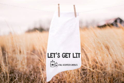 Funny Fall Sign | Let's Get Lit Says Fall Scented Candles SVG SVG RedFoxDesignsUS 