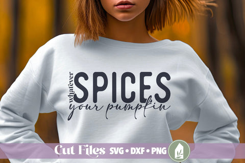 Funny Fall SVG, Whatever Spices Your Pumpkin SVG LilleJuniper 