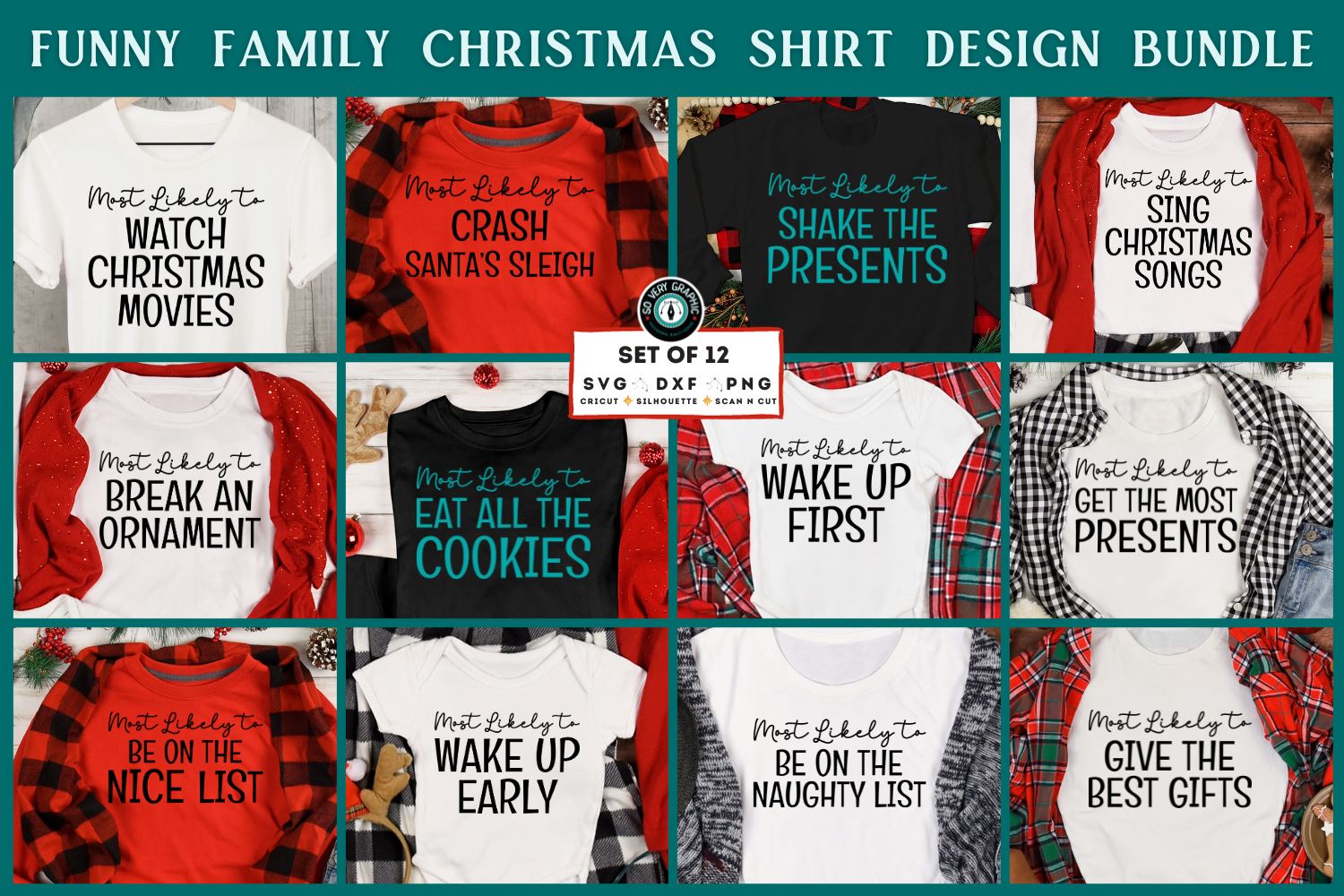 Funny T-Shirt Design Bundle | So Fontsy